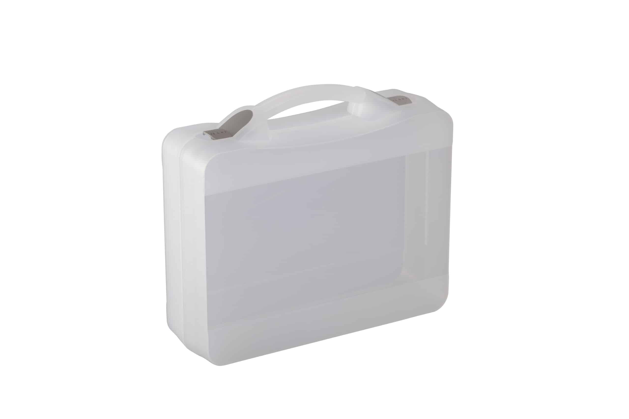 Valise plastique transparente T4T - Eplasticase