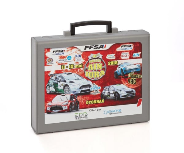 M1 Valisette plastique FFSA pour les voitures du rallye automobile