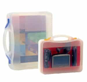 Porte documents et attaché case transparents