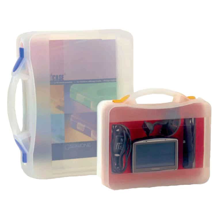 Porte documents et attaché case transparents