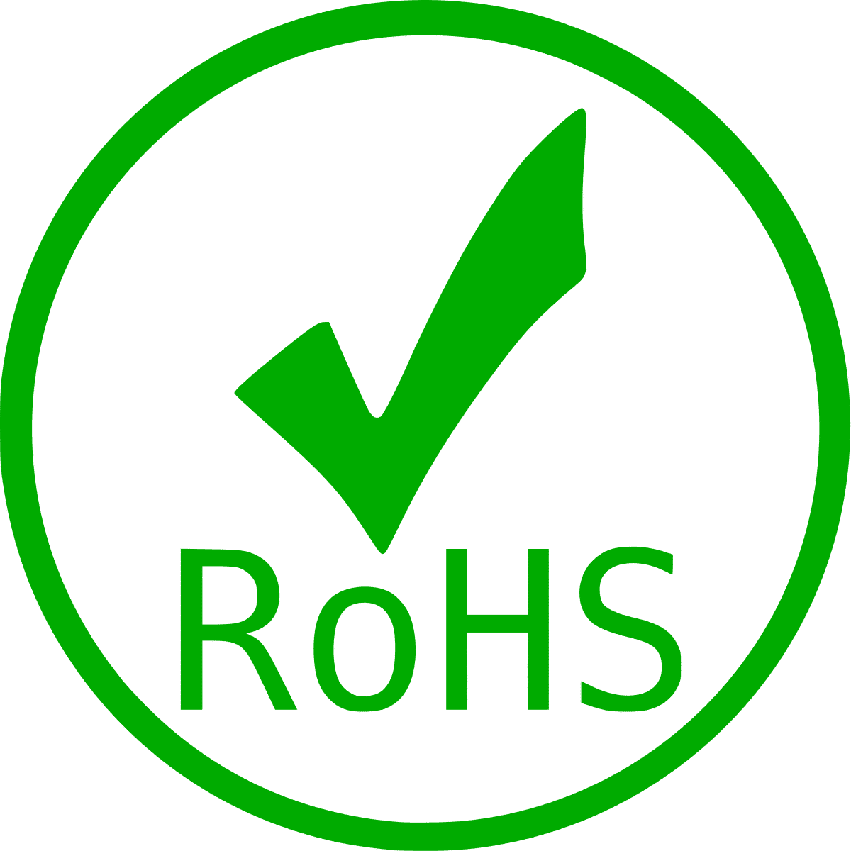 Matières certificat RoHS